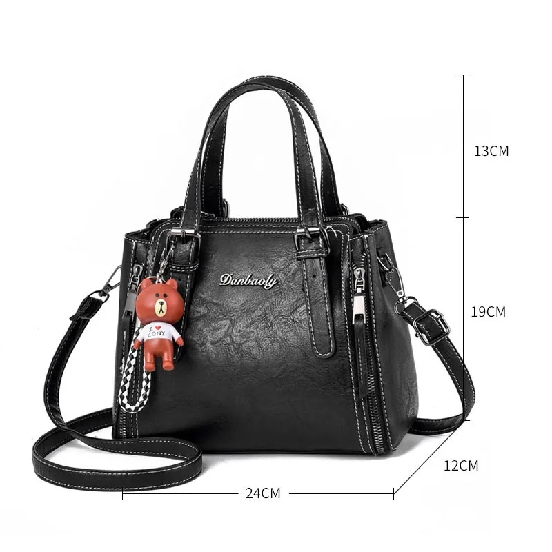 

Elegant Large Women Bucket Shoulder Bags Luxury Design Durable Leather Female Crossbody Bag Ladies Handbags Sac