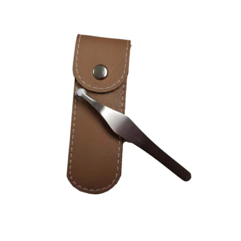 Universal Nose Hair Trimming Tweezers 1Pcs Anti-static Precision Stainless Steel Forceps Pinzas Pincet Plier Repair Hand Tools |