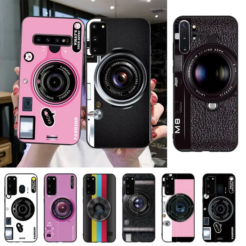 HTXian симпатичный чехол для камеры DIY Samsung S20 S10 S8 S9 Plus S7 S6 S5 Note10 Note9 S10lite|Бамперы| |