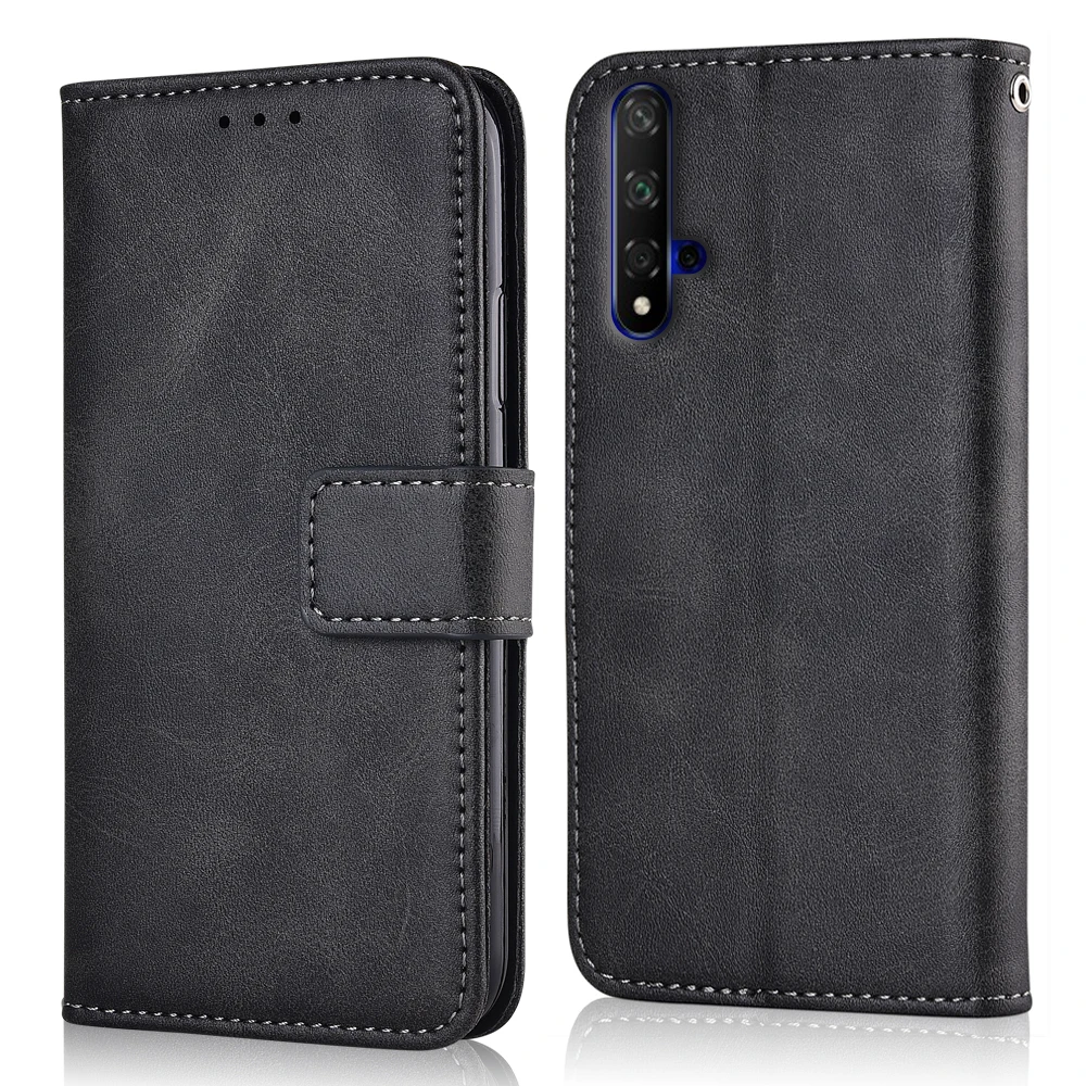 niu-Dark Grey Для huawei 5 T откидная крышка кожанный кошелек чехол для huawei nova 5 T чехол для телефона сумка для huawei nova 5 T nova 5 TCase с ремешком - Цвет: niu-Dark Grey