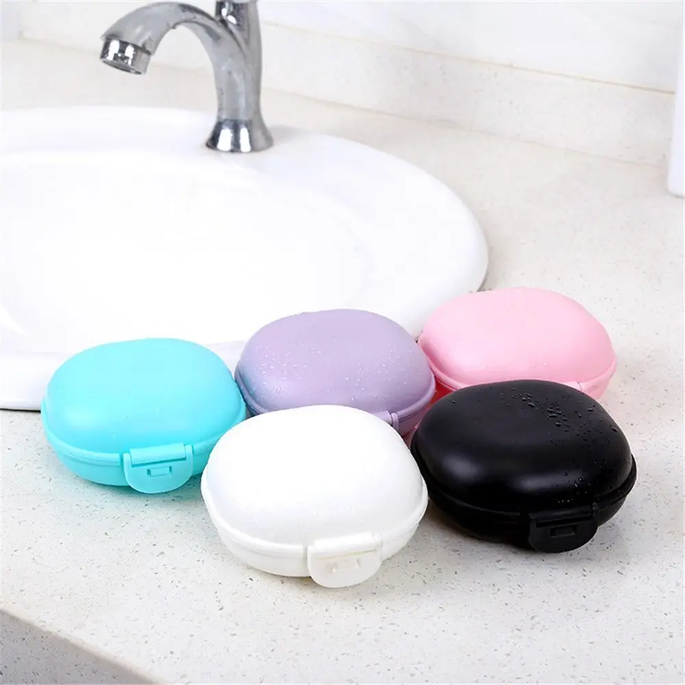 

Hiking Shower Holder Container With Lid Soap Storage Box Bathroom Soap Case Dish Plate Case Soap Box