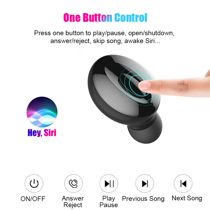 Bluetooth наушники для Xiaomi Redmi беспроводные наушники 5,0 TWS наушники с шумоподавлением для samsung S10