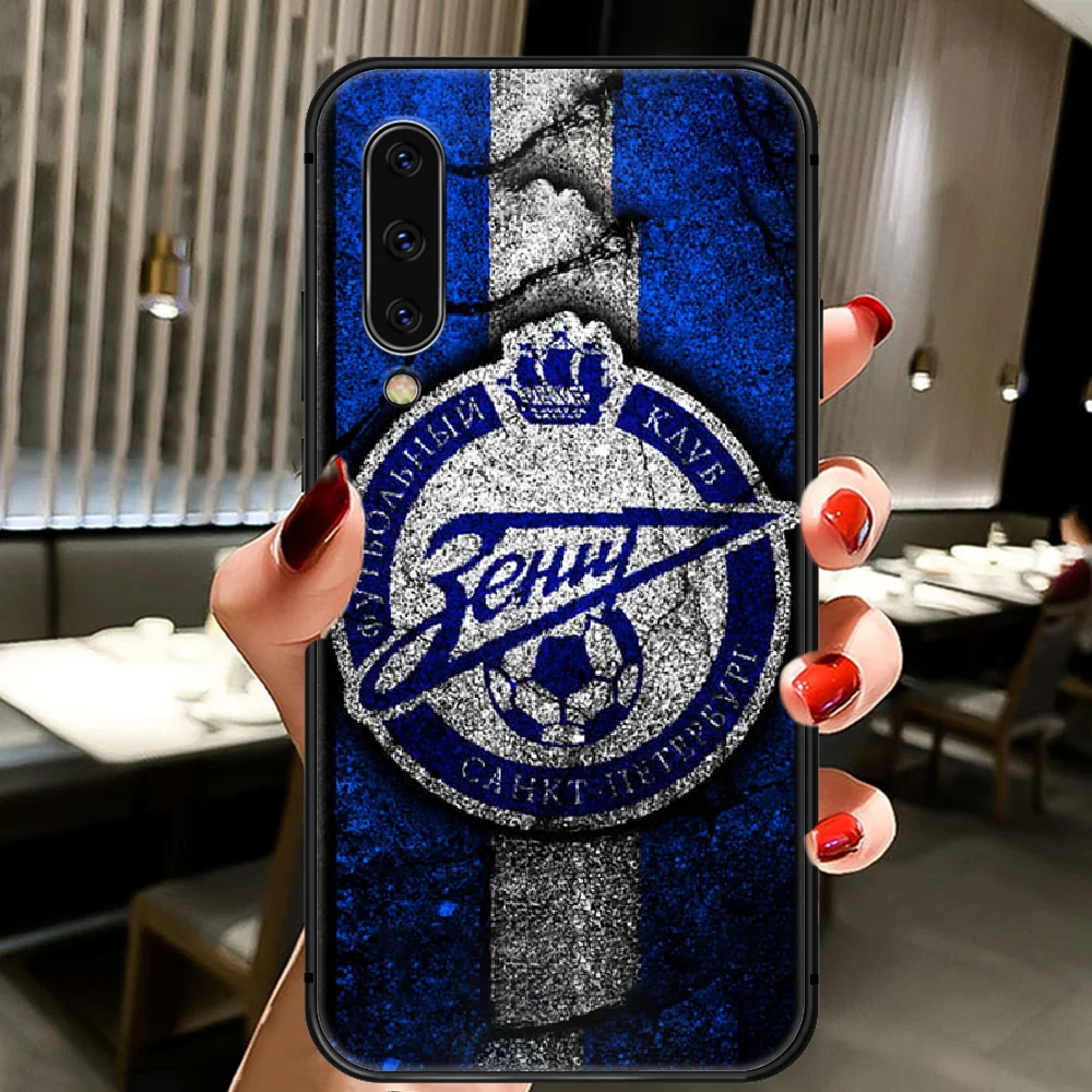 

Football Saint Zenit Soccer Phone Case Cover For Samsung Galaxy A10 A20 A30 E A40 A50 A51 A70 A71 J 5 6 7 8 S black Shell