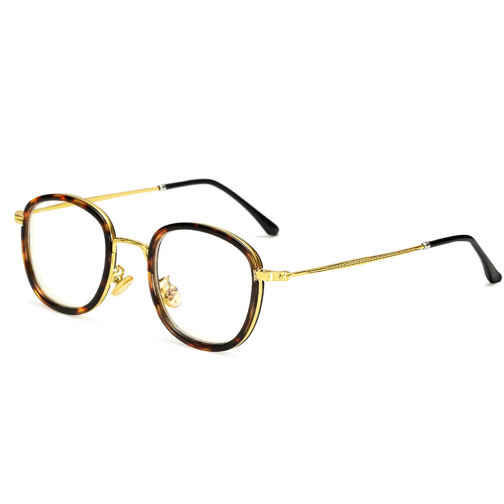 Новый Ретро близорукость стеклянная рамка металлический панк для мужчин и