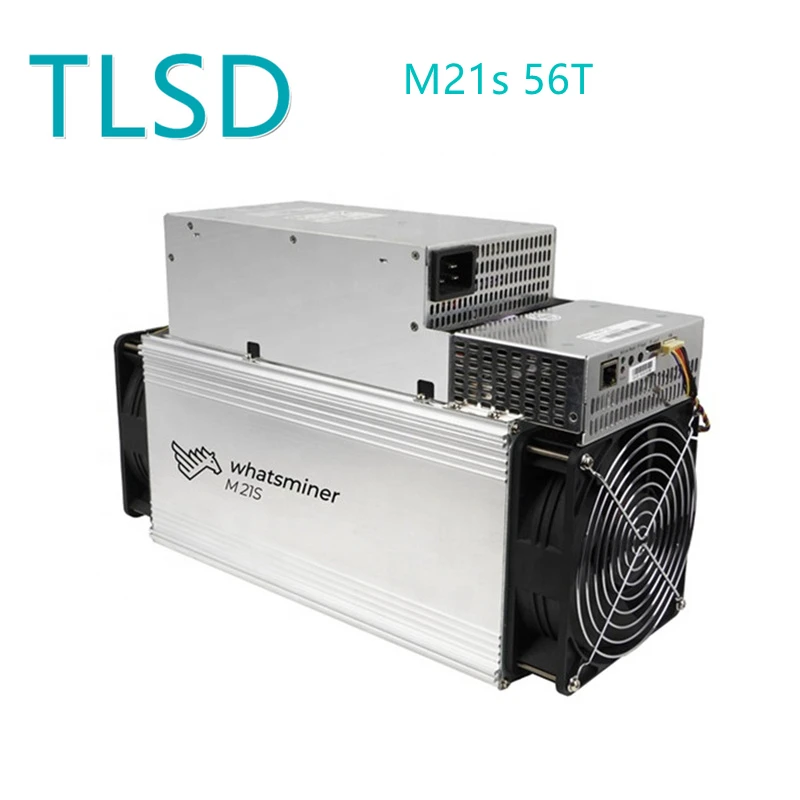 

Used TLSD Whatsminer Mining machine M21s 56T M20s 65Th/s SHA-256 3360W