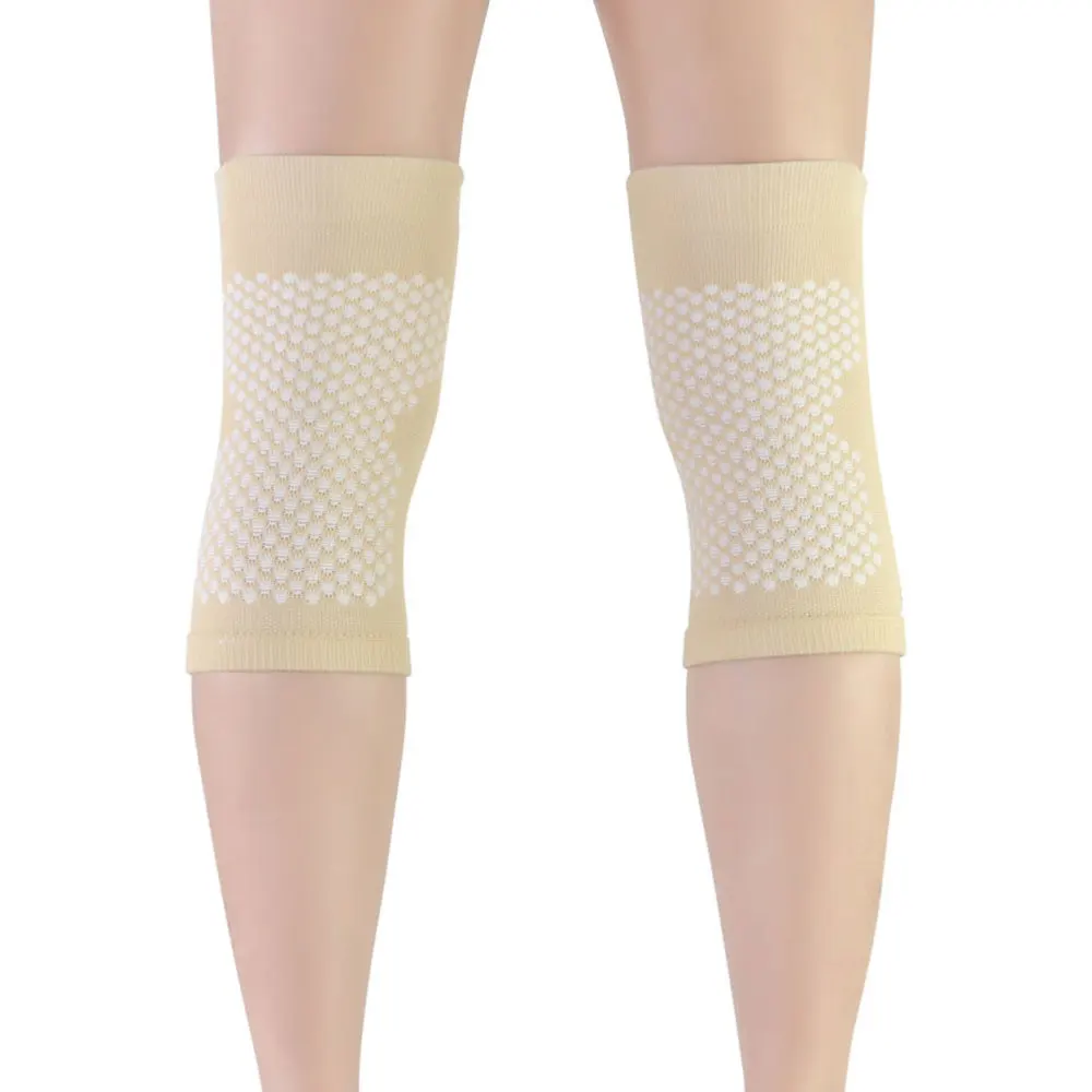 

1Pc Knee Pad Meniscus Protector Elastic Kneelet Breathable Knees Braces for Sport Running RidingBeige, Size S