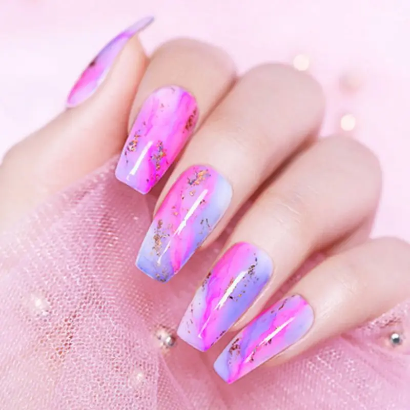 

Q1QD Nail Set UV LED Lamp Dryer Nail Gel Polish Soak Off Manicure Tools Set For Nail Tools