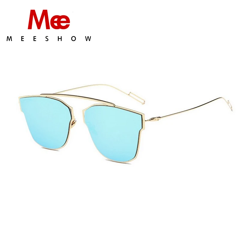 Мужские и женские очки кошачий глаз MEESHOW современные металлические