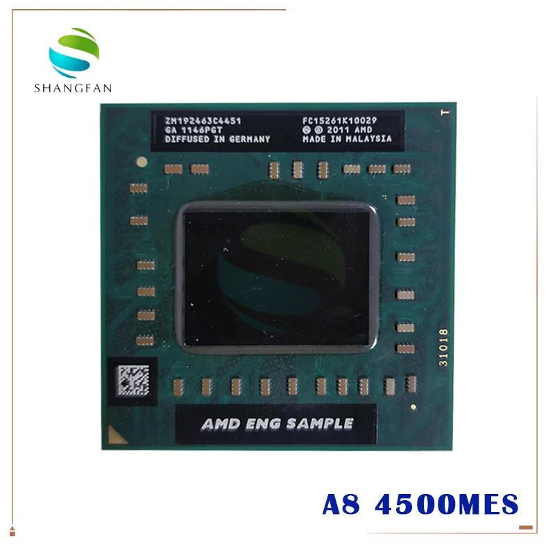 Процессор AMD A8-Series A8 4500M ES четырёхъядерный процессор для ноутбука A8-4500M дюйма 1 9 ГБ