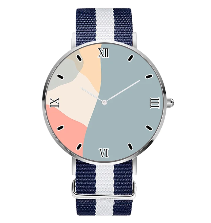 

2021 индивидуальные минималистичные модные кварцевые часы с кожаным ремешком, кварцевые Элегантные ультратонкие часы, деловые часы, простой ...