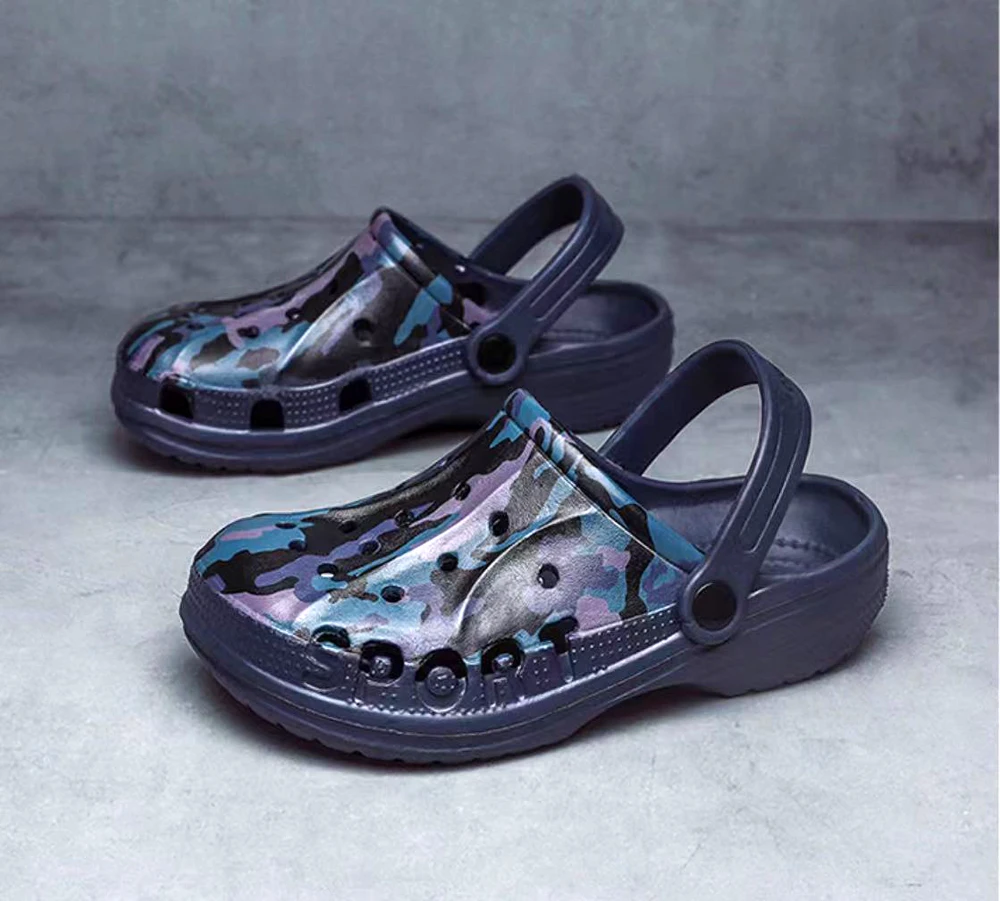 

2-15YRS KIDS BOYS SHOES SUMMER BEACH SANDALS SLIPPERS ANTI-SLIPPERY GOOD MULES FOR CHILDREN SIZE EURO 31-38 CLOGS MULTI PRINTIIN