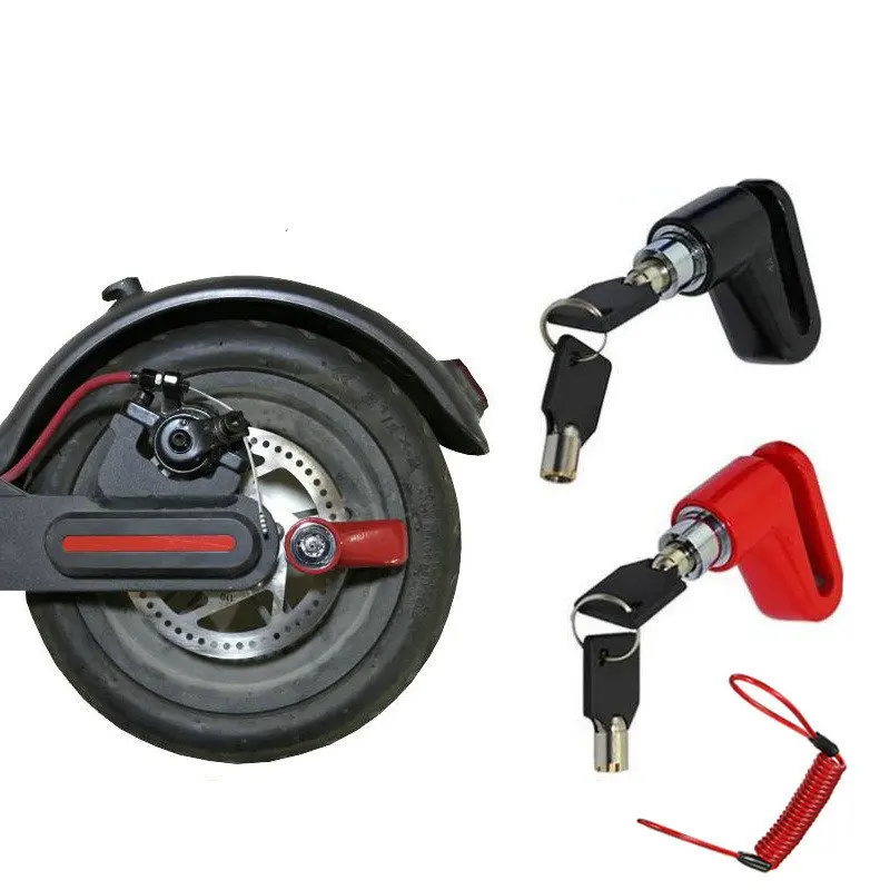 Electric Scooter Security Lock Disc Brake Lock Pro Disc Lock Electric Scooter Accessories Intelligent Lock Is Safe and Secure