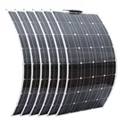Гибкая солнечная панель 100 Вт 200 Вт 300 Вт 500 Вт 600 Вт 1000 Вт Зарядное устройство для фотоэлектрических панелей 12 В мощность