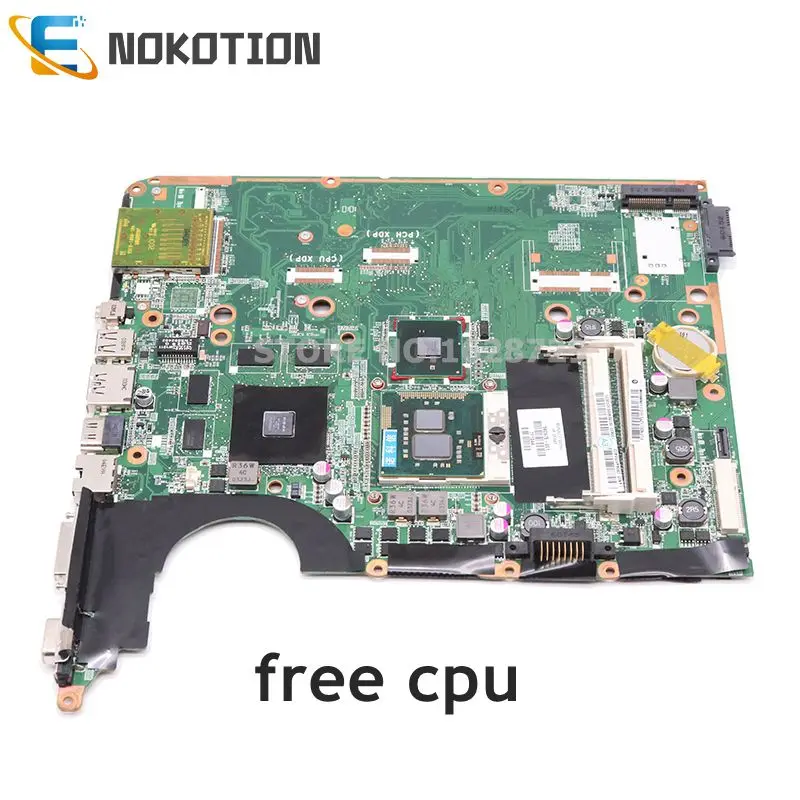 

NOKOTION 580975-001 DA0UP6MB6F0 для HP Pavilion DV6, материнская плата для ноутбука, материнская плата для ноутбука PM55 DDR3 GT230M, графический Бесплатный процессор