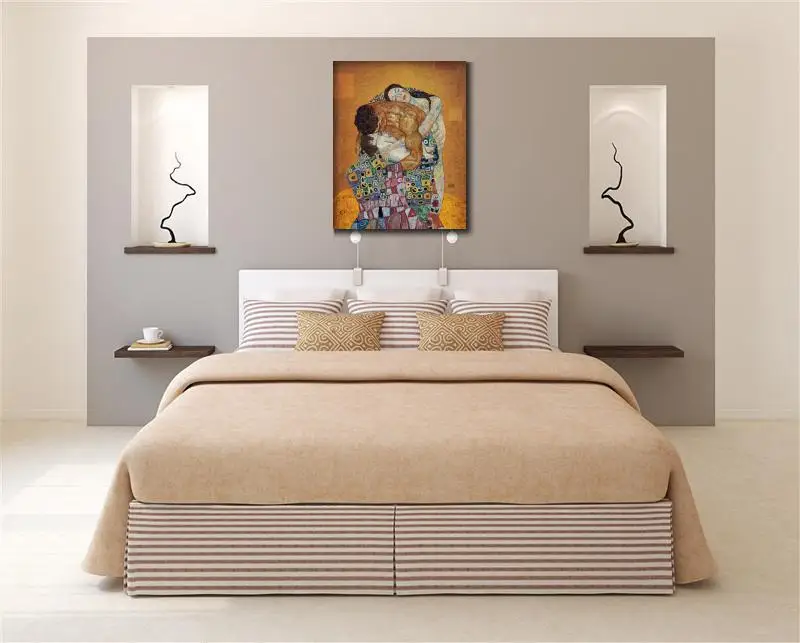 Художественное полотно Густав Климт семейная ручная роспись Масляные картины