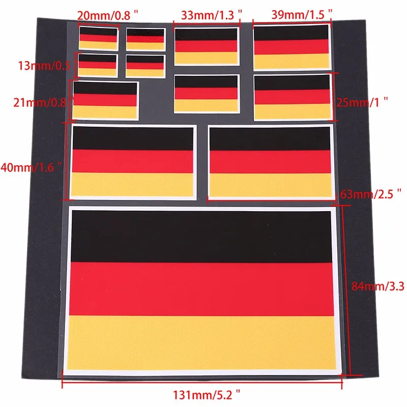 Square/Round UK France Italy Flag Stickers Car Motorcycle Decorarion Whole Body Window Windshield Decal Sticker Styling | Автомобили и