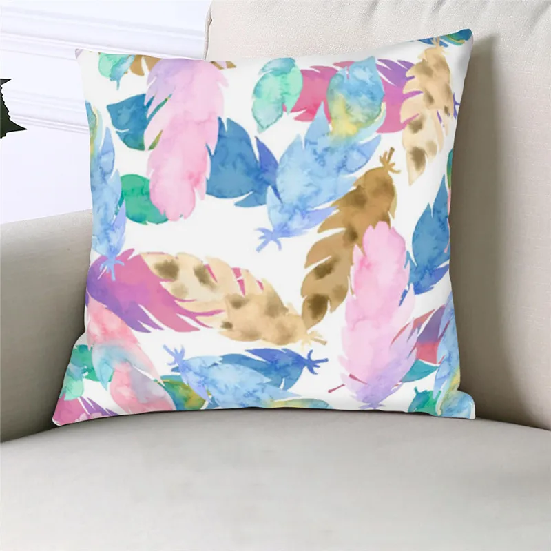 Красочные дизайнерские чехлы Fuwatacchi красивые декоративные наволочки с животными