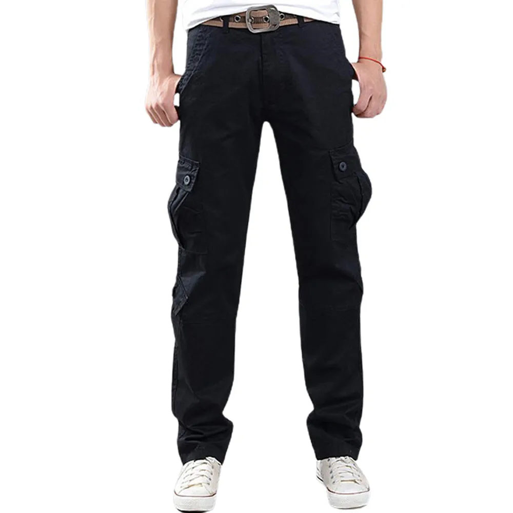 

Pants Men Casual Sweatpants Fitness Gym Combat Outdoor Wear Trousers Plus Size pantalones de hombre Cargo Pants Men