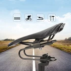 Велосипедное седло, амортизатор, пружина из сплава стали, для горных и дорожных велосипедов, удобное велоседло, оборудование