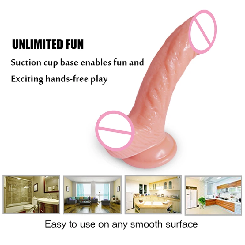 6 29 дюймовый мини фаллоимитатор для начинающих Реалистичный Пенис с сильной