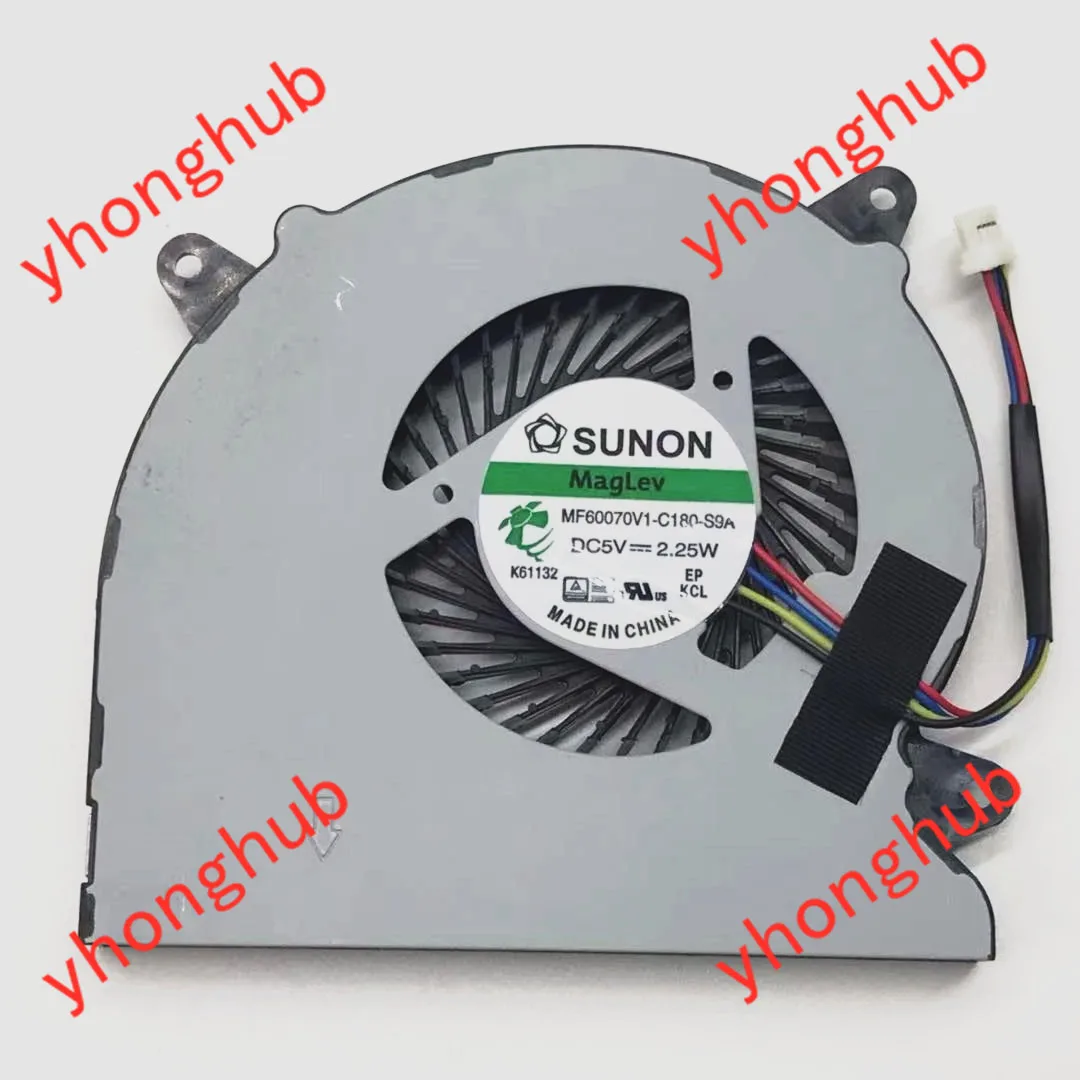 

SUNON MF60070V1-C180-S9A DC 5V 2.25W Server Laptop Cooling Fan