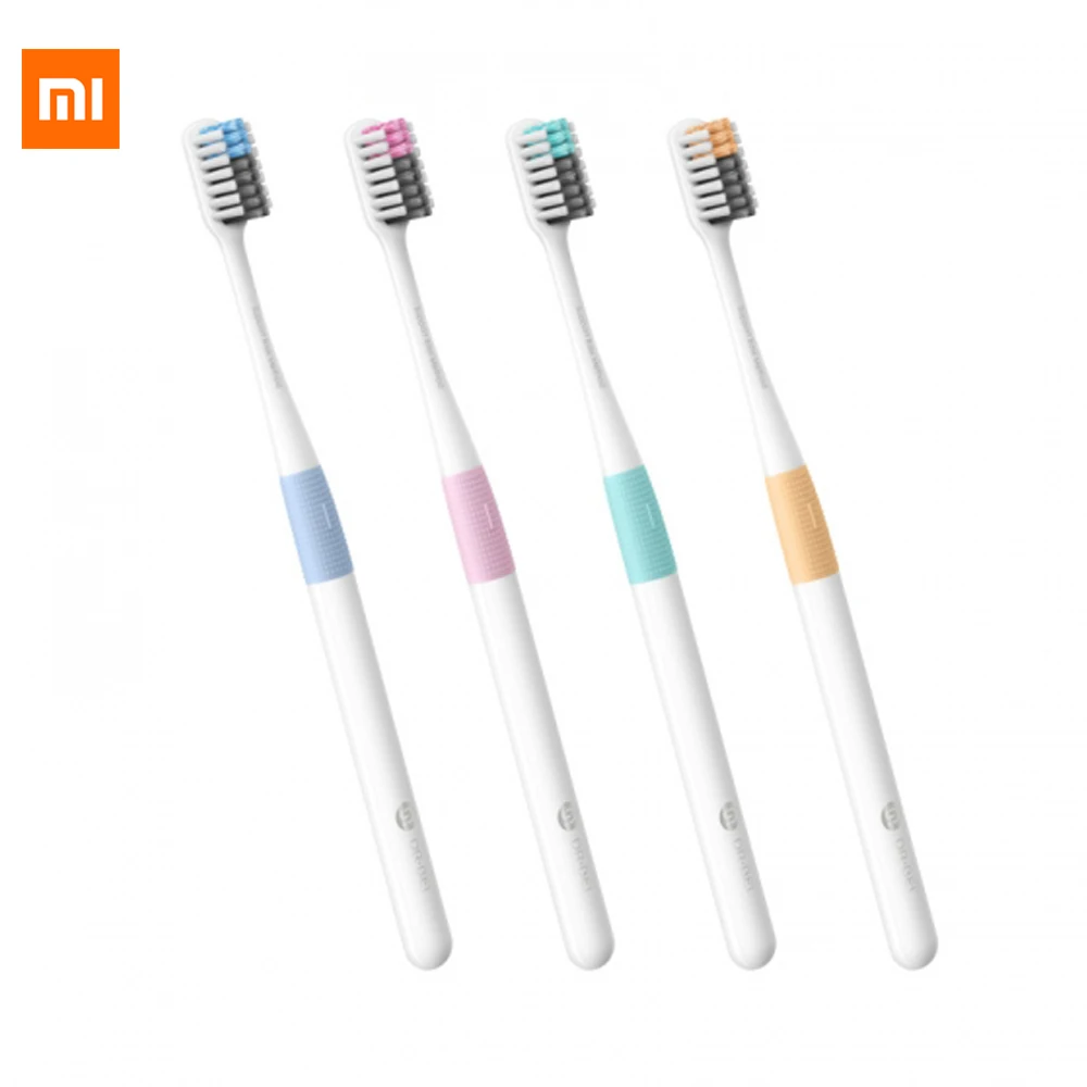 22% Xiaomi DOCTOR B зубная щетка Mi Home 4 цвета в 1 набор для глубокой очистки коробка