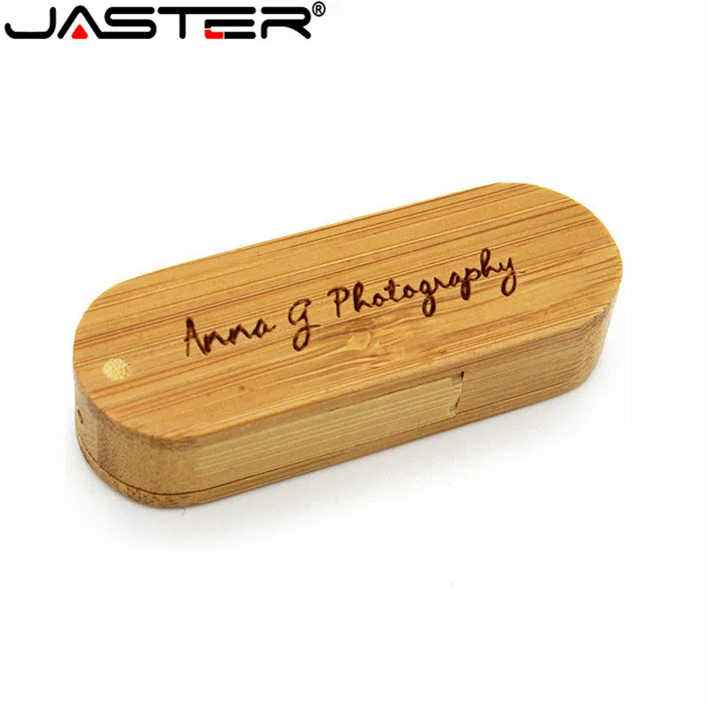 Деревянный USB флеш накопитель JASTER флешка с логотипом 8 ГБ 16 32 64 подарок|USB