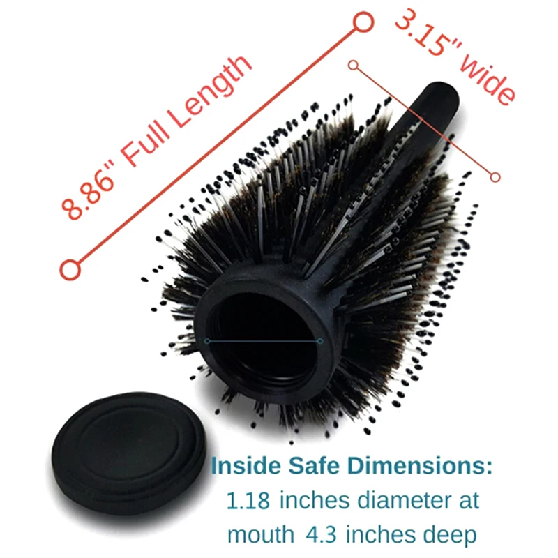 Hidden Safes Hair Brush Style Secret Safe box for Hide Money Valuables With Removable Lid | Безопасность и защита