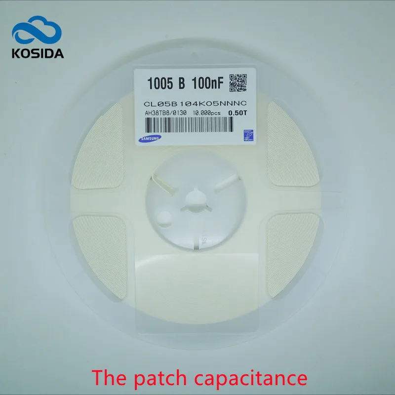 0402 104K 16V 25V 50V 100NF 0 1 мкФ X7R 10% SMD керамический конденсатор CL05B104KO5NNNC Новый и