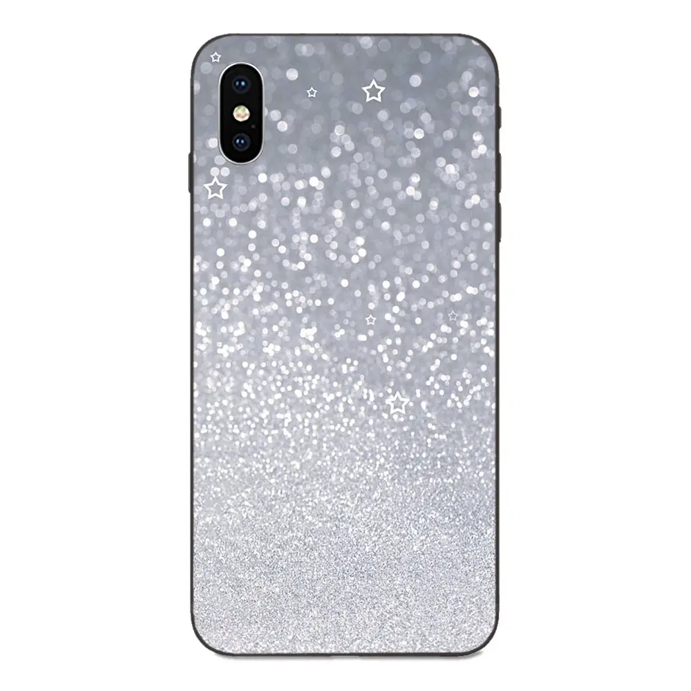 Розовый серебряный блеск для Huawei nova 2 2S 3i 4 4e 5i Y3 Y5 II Y6 Y7 Y9 Lite Plus Prime Pro 2017 2018 мягкий
