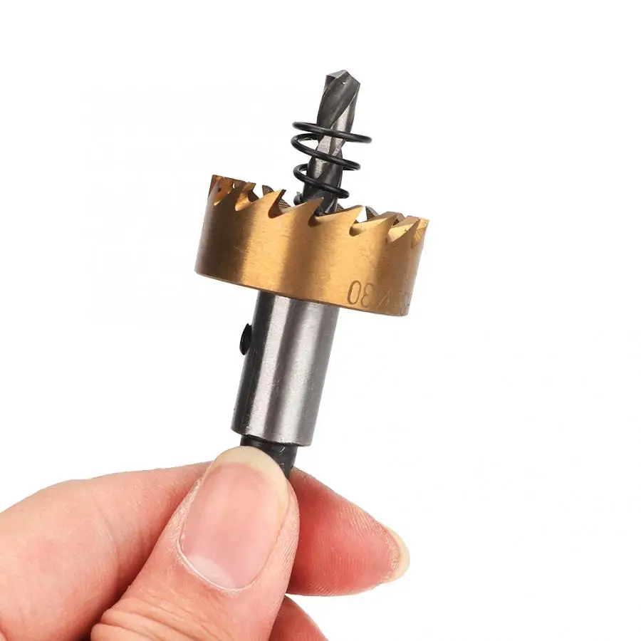 5 шт. высокоскоростное стальное сверло наконечник пилы для отверстий пила набор