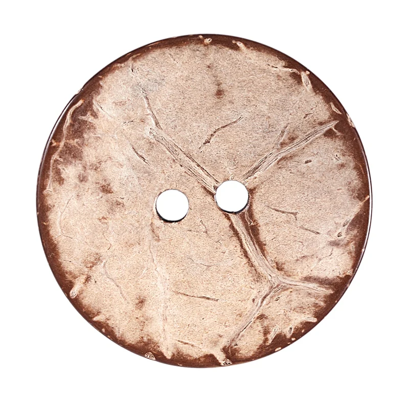 10 шт. кокосовой скорлупы кнопки для шитья скрапбукинга Коричневые круглые 2