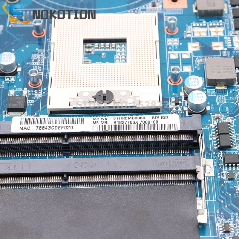 NOKOTION A1827706A A1848628A материнская плата для ноутбука sony VAIO VPCEJ VPCEJ2M1E DA0HK2MB6E0 MBX-248 HM65 GT410M DDR3 основная плата