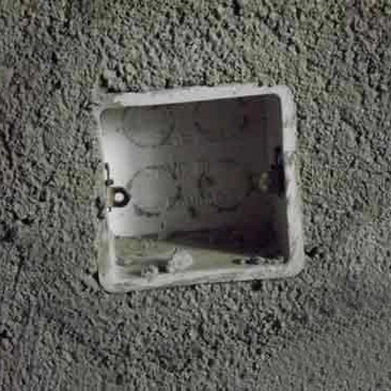 86X86 мм Водонепроницаемая настенная пластина распределительная коробка задний