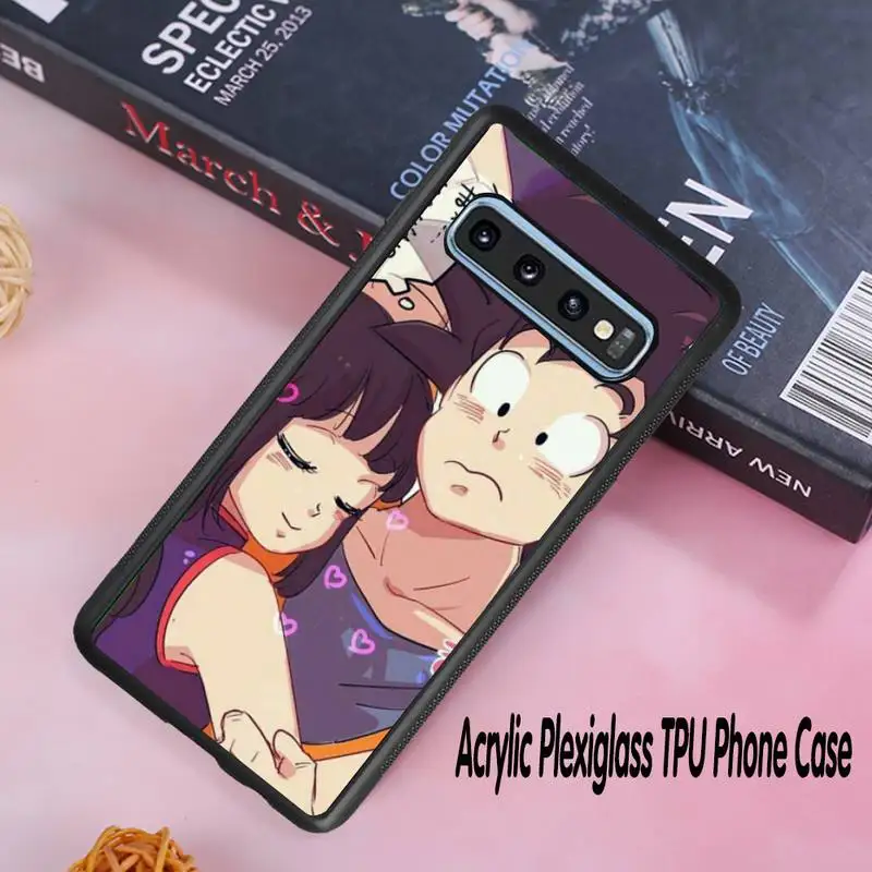 

Son GoKu Super DBZ DBS luxury Phone Case Acrylic Plexiglass TPU For Samsung Galaxy S8 S9 S10 s10e S20 PLUS ULTRA S6edge