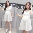 Кружевная Одежда для беременных Вечерние платья платье для кормления грудью для беременных Бесплатная доставка