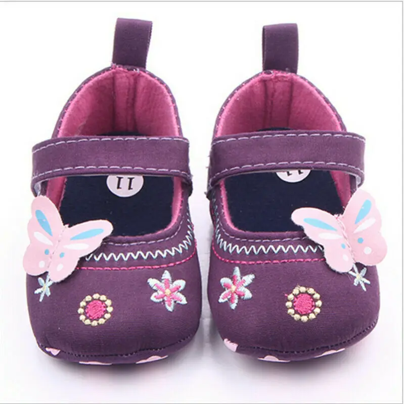 Детское платье с бантом детская обувь Новорожденные Нескользящие мягкая подошва