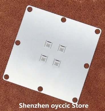 

Трафарет 4 в 1 10 см * 10 см 80 мм * 80 мм T = 0,15 мм BM1387 BM1391 BM1393 BM1396 BM1397 BM1398 QFN