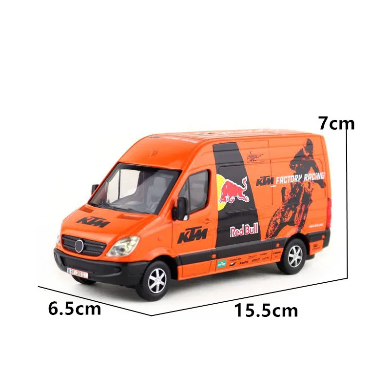 Joycity/1:38 Масштаб/Sprinter KTM завод Red Bull мотоцикл команда/оттяните/Набор для обучения модели игрушек/подарок для детей