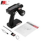 Flysky FS-GT3B 2,4G 3CH радиосистема с ресивером, светодиодный экран для радиоуправляемого автомобиля, грузовика, лодки, гусеничный танк, игрушка