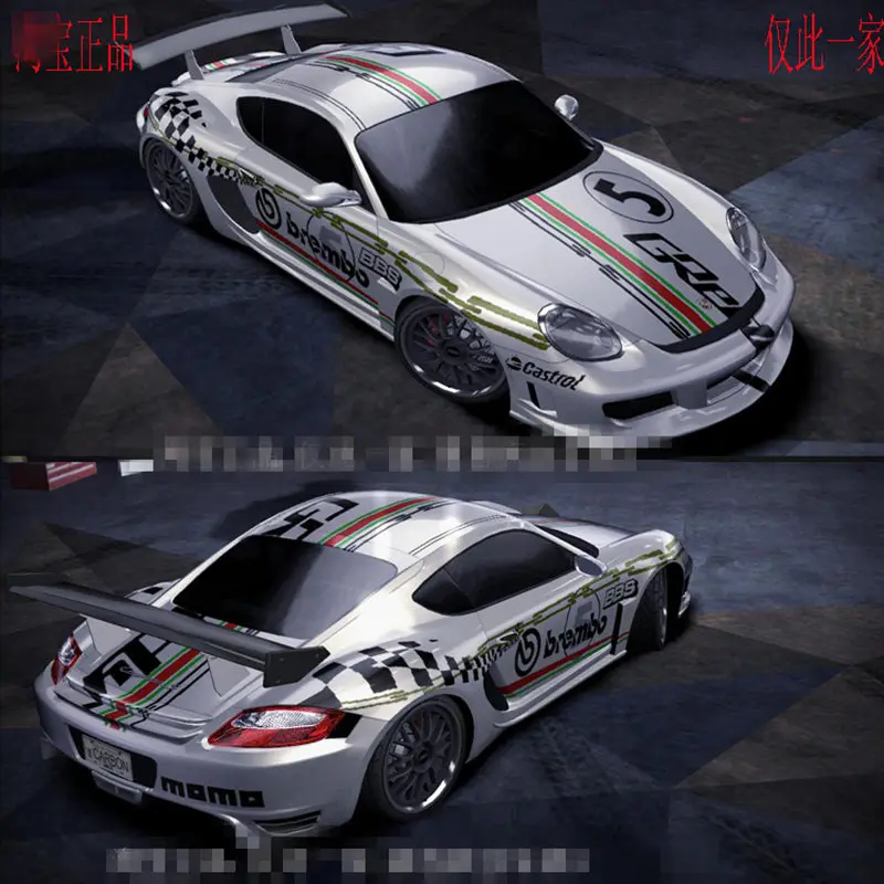 Наружные Декоративные наклейки для спортивного тела 911 дизайн лахуа мартини |