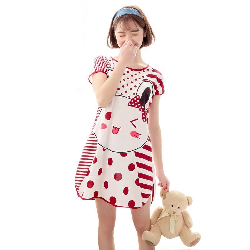 Пижама для девочек с рисунком Микки Детская милое платье-Пижама | Мать и ребенок