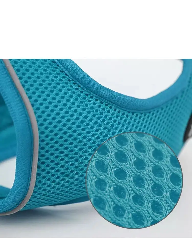 Светоотражающая шлейка для собак 2020 сетчатая жилет домашних животных не