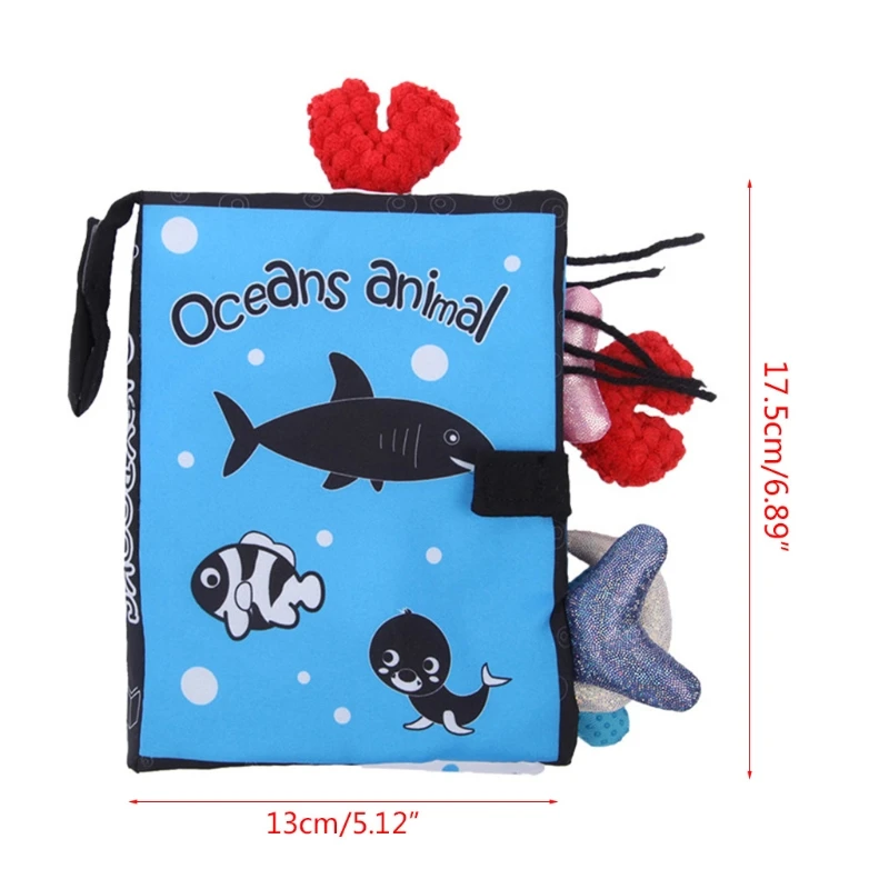 Cloth Book for Babies&ampInfant 1 Year Old Early Educational Supplies Cute Design | Игрушки и хобби