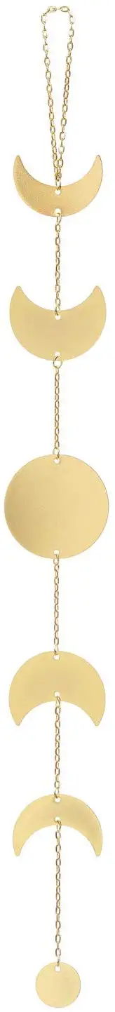 Металлическая металлическая гирлянда с Луной настенные Висячие украшения для