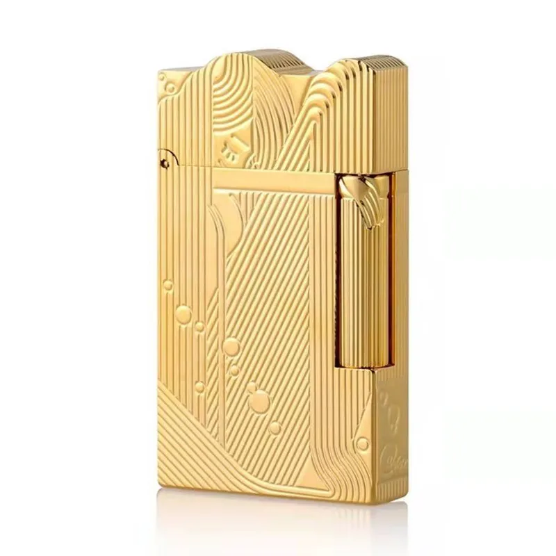 

Совершенно новая яркая звуковая Зажигалка Dupont Seiko из чистой меди, ветрозащитная надувная зажигалка, аксессуары для курения