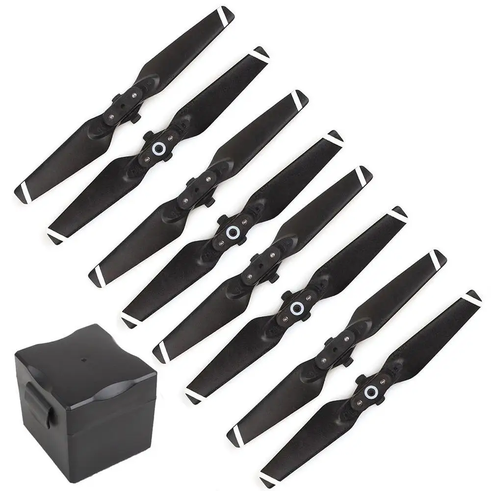 

DJI Spark 4730F Propellers Quick Release with Propellers Carrying Case Portable Storage Box 4 Pairs
