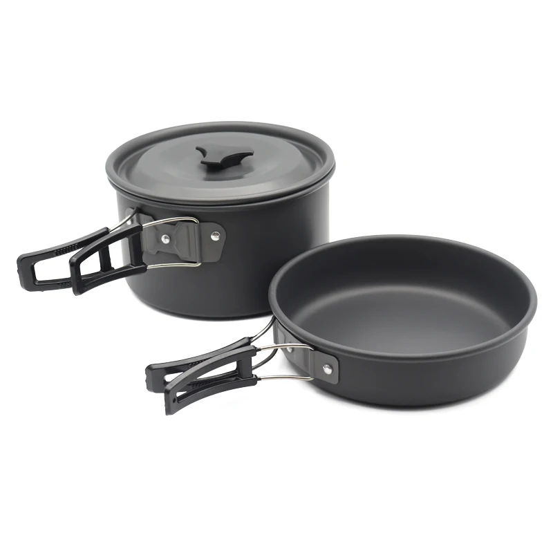 

Picnic Tableware Utensils Kettle-Pot Teapot Frying-Pan Ultra-Light Outdoor Cooking Titanium-Alloy