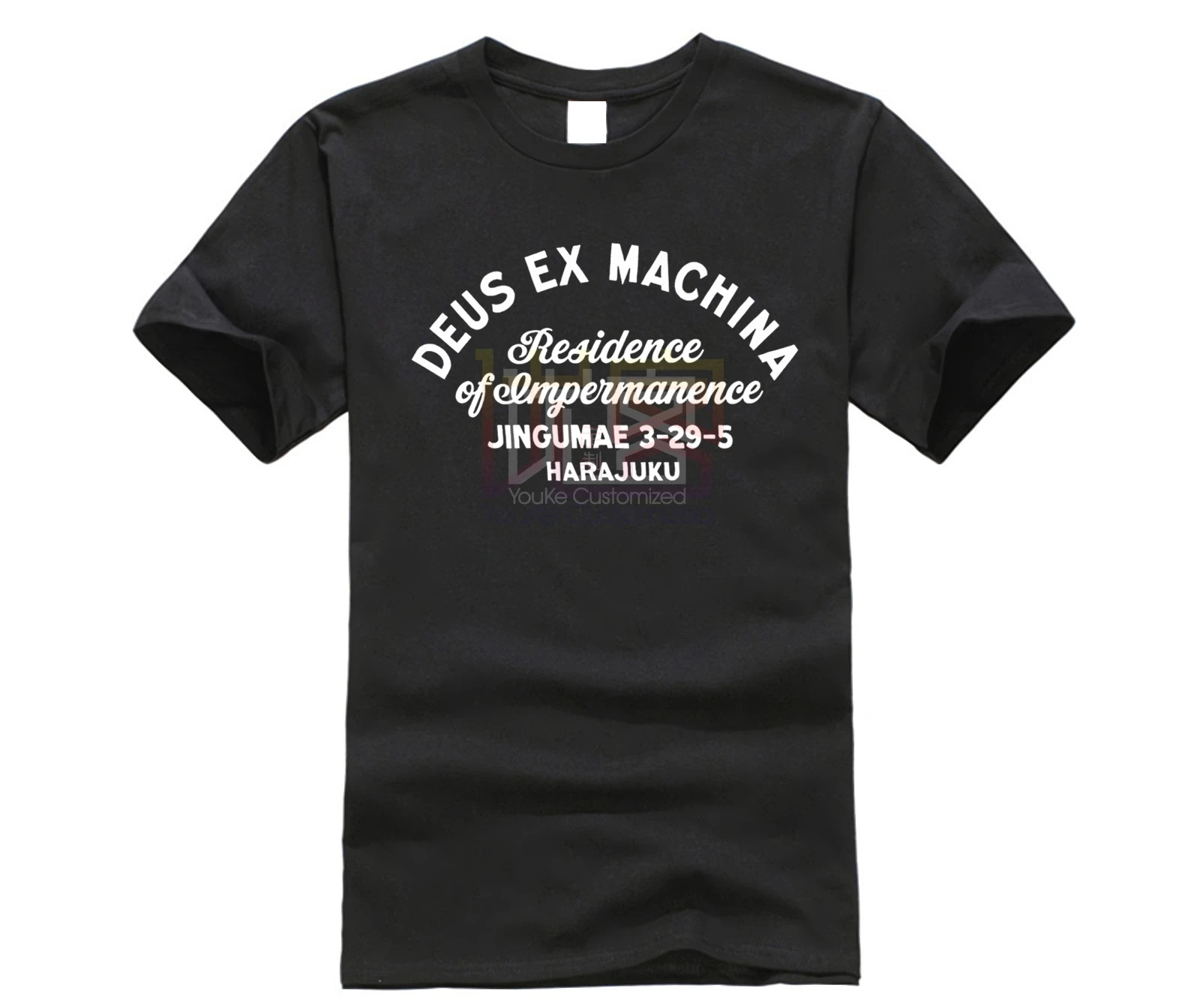 DEUS EX MACHINA футболка с карманом для адреса мужские футболки повседневный топ