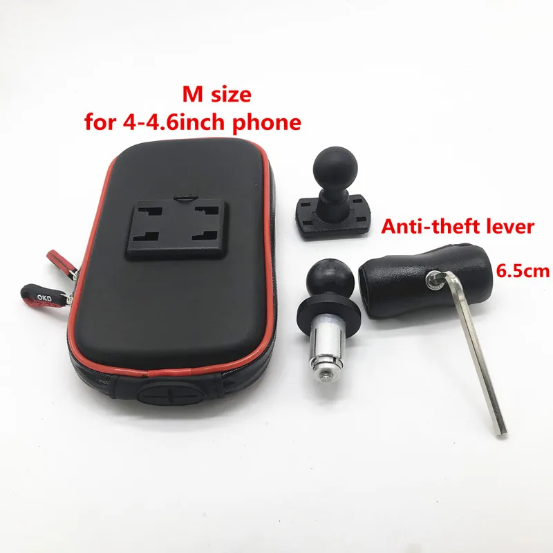 M size bag kit Держатель для телефона в вилка стержневой кронштейн мотонавигатор кронштейн для Yamaha YZF R1 2002- R6 2006- R1M 2007 2008 - Цвет: M size bag kit